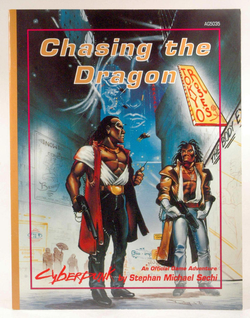 Chasing the Dragon (Cyberpunk), by Sechi, Stephan Michael  