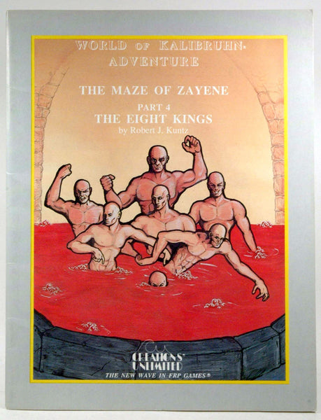 The Eight Kings: The Maze of Zayene, Part 4 (AD&D: World of Kalibruhn), by Robert J. Kuntz  