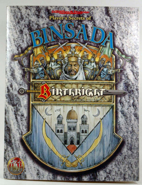 Player's Secrets of Binsada: Domain Sourcebook (Birthright Accessory), by Varney, Allen  