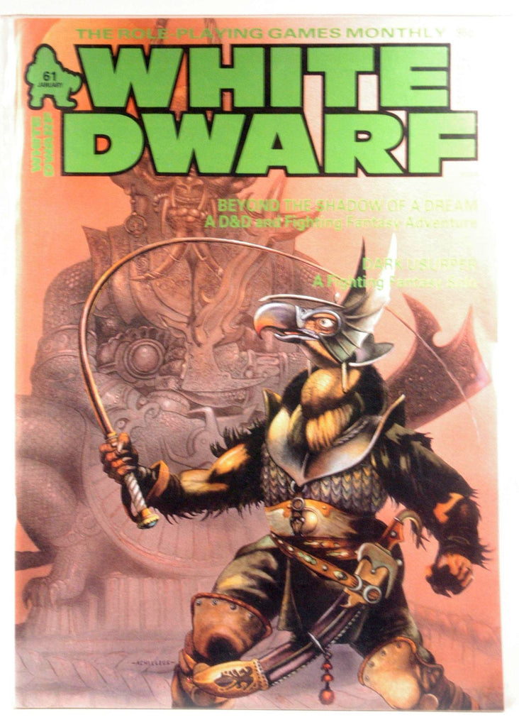 White Dwarf Magazine #61 January 1985, by   