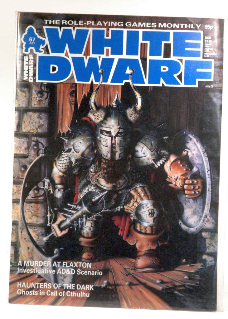 WHITE DWARF #67 (July 1985), by   