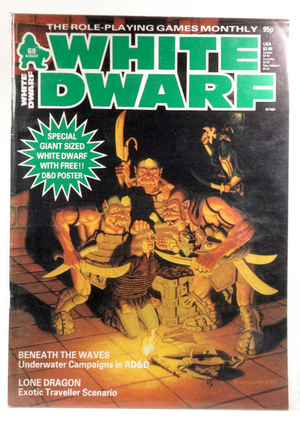 WHITE DWARF #68 (August 1985), by   