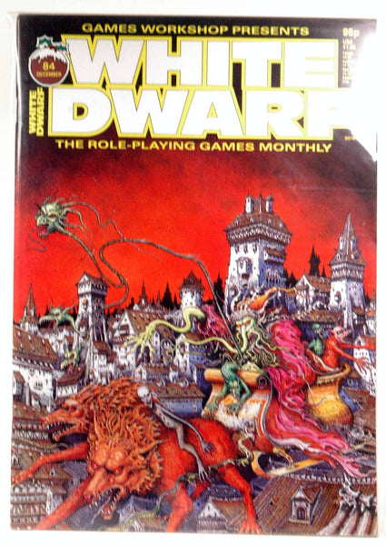 White Dwarf # 84 December, 1986 - The Role-Playing Games Monthly, by   