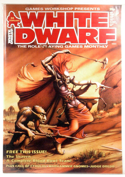White Dwarf Magazine, Issue 86, by Ian Livingstone  