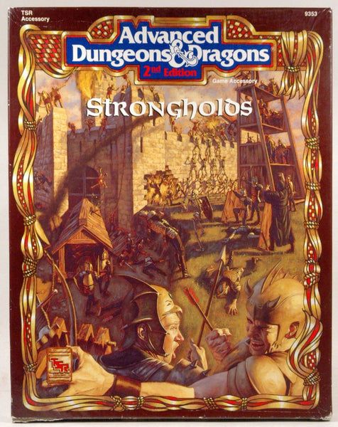 Strongholds (Advanced Dungeons & Dragons Accessory), by   