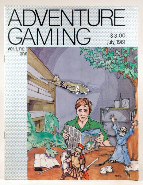 Adventure Gaming Magazine Vol 1 No 1 July 1981 RPG, by Tim Kask  