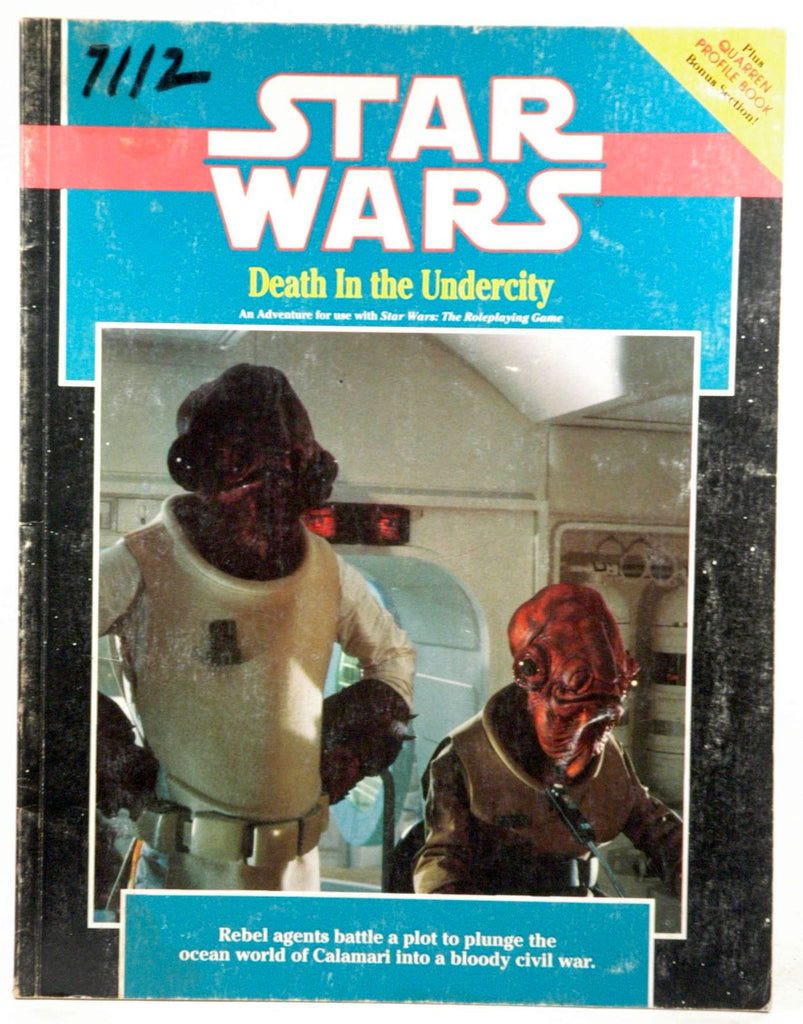 Death in the Undercity (Star Wars RPG), by Nystul, Michael  