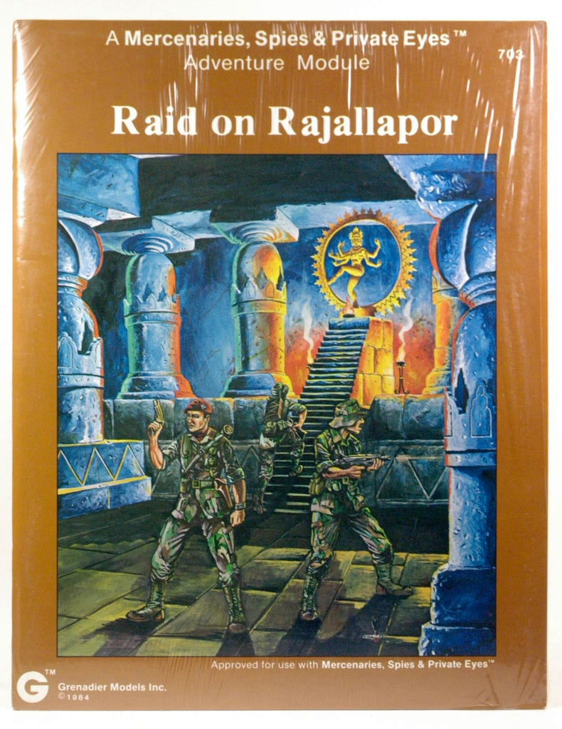 Raid on Rajallapor (Mercenaries, Spies, and Private Eyes), by Gary Pilkington  