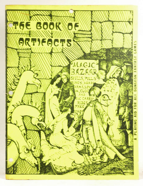 The Book of Artifacts : A Playing Aid for all Dungeon Fantasy Games, by   