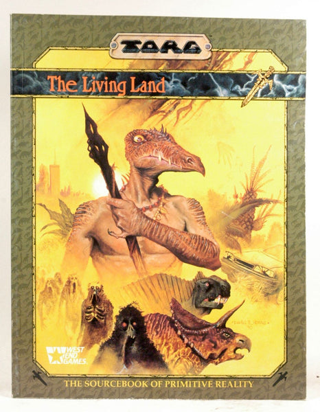 The Living Land: The Sourcebook of Primitive Reality (TORG), by Christopher Kubasik  