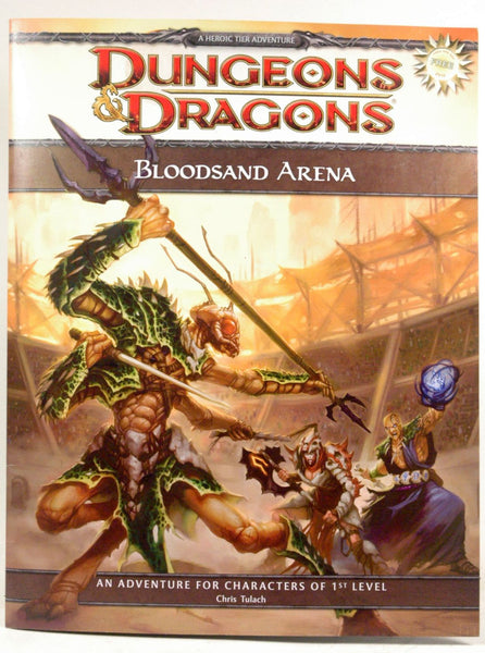 Dungeons & Dragons: Bloodsand Arena, an Adventure for Characters of 1st Level, by Chris Tulach  