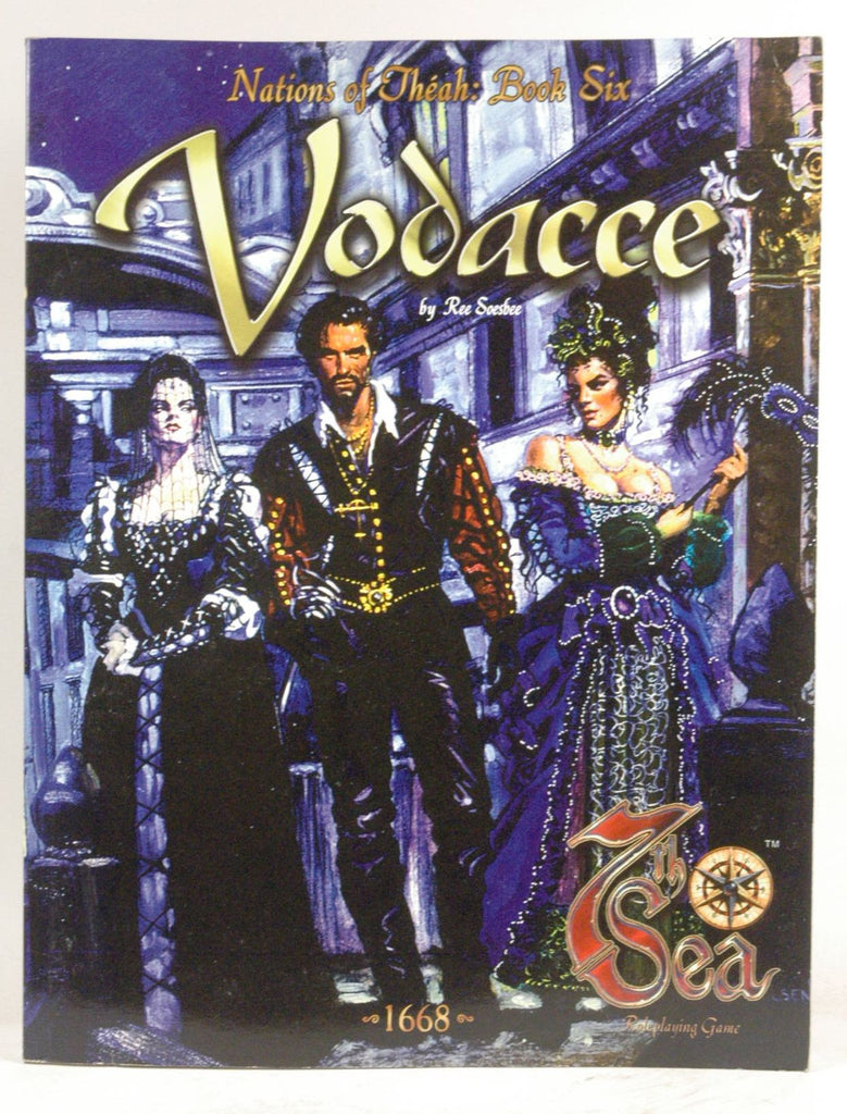 Vodacce (7th Sea: Nations of Th?ah, Book 6), by Ree Soesbee  