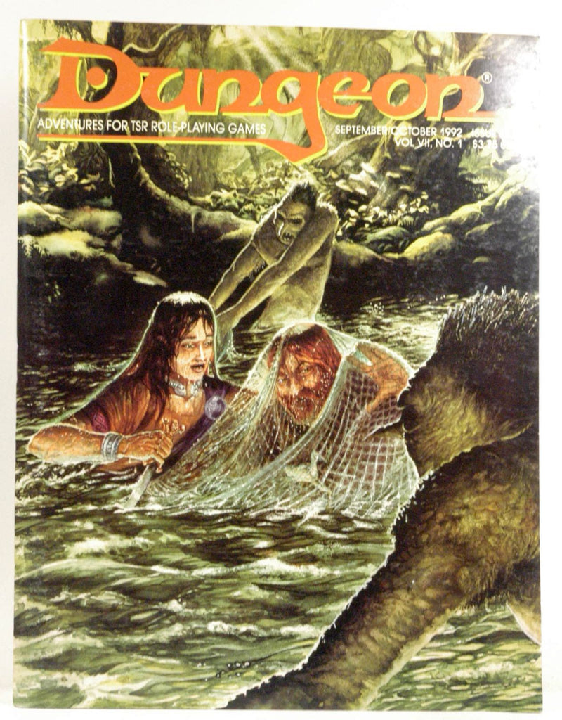 Dungeon: Adventures for Tsr Role Playing Game (No 37, Vol 7, No 1), by Young, Barbara G.  