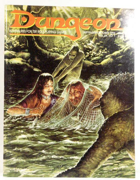Dungeon: Adventures for Tsr Role Playing Game (No 37, Vol 7, No 1), by Young, Barbara G.  