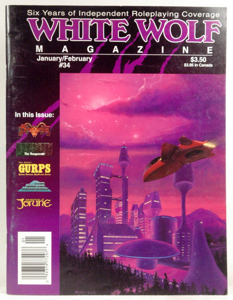 White Wolf Magazine # 34 January/February, by Wieck,Stewart (ed)  