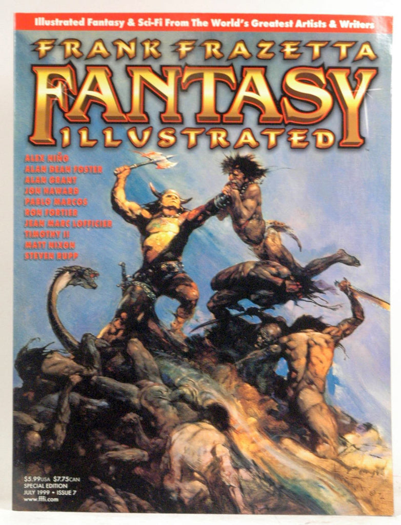 Frank Frazetta Fantasy Illustrated Issue 7, by Frank Frazetta and others  