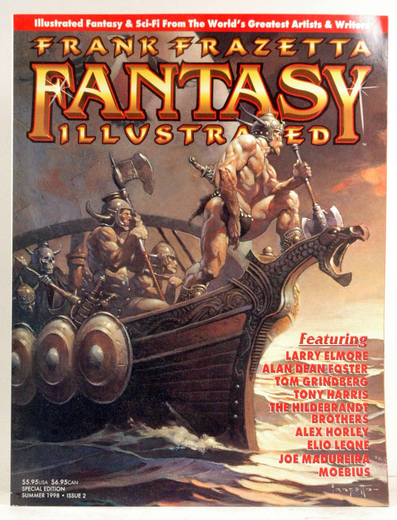 Frank Frazetta Fantasy Illustrated Issue 2, by Frank Frazetta and others  