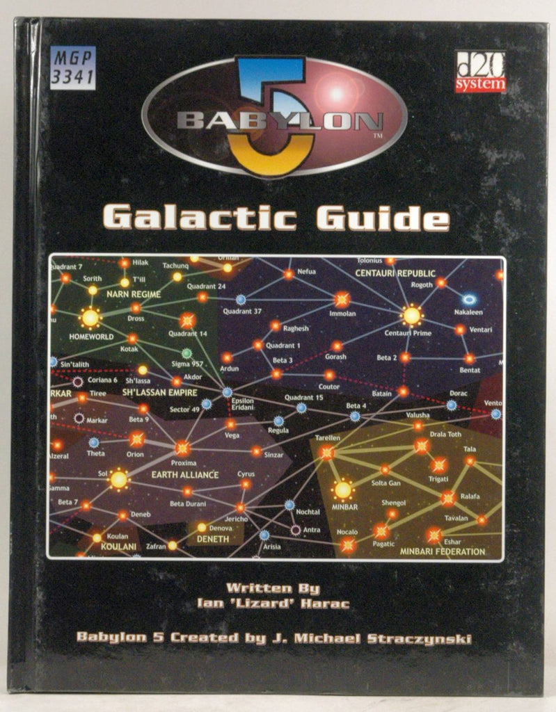 Babylon 5: The Galactic Guide (Babylon 5 RPG), by Michael Straczynski  