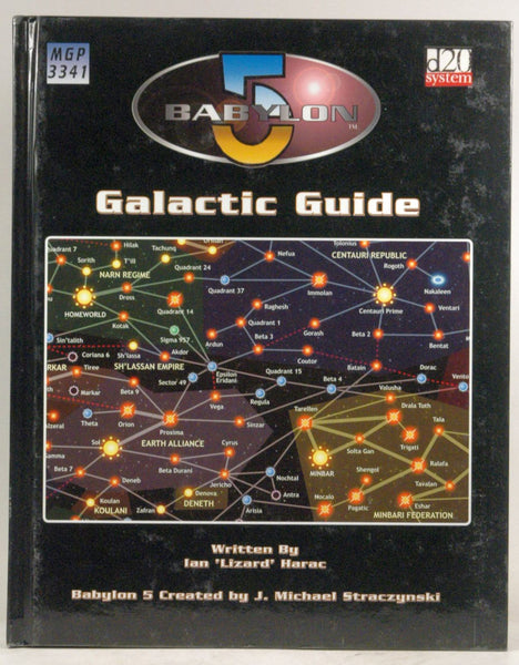 Babylon 5: The Galactic Guide (Babylon 5 RPG), by Michael Straczynski  