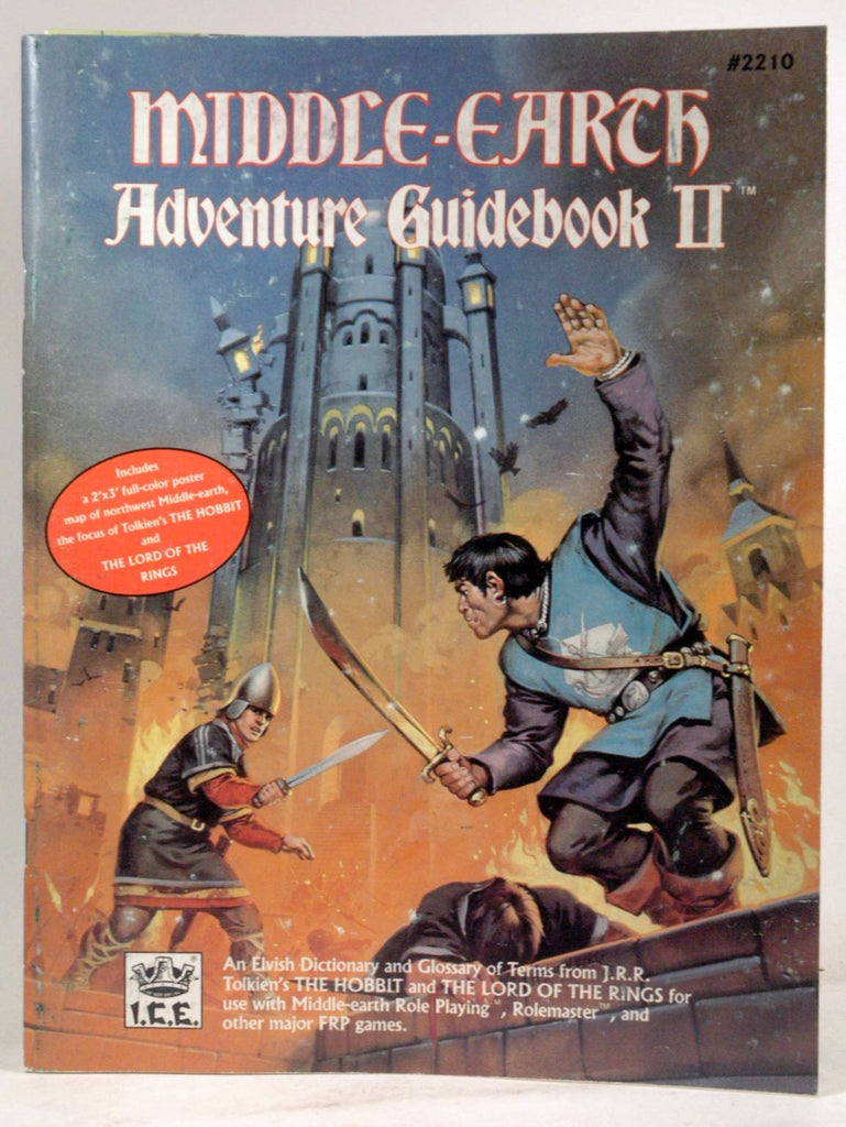 Middle-Earth Adventure Guidebook II (Intermediate Fantasy Role Playing, Stock No. 2210), by Iron Crown Enterprises  