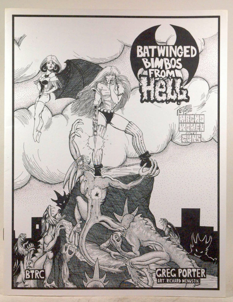Batwinged Bimbos From Hell (Macho Women With Guns), by Greg Porter  