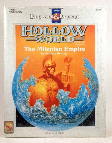 The Milenian Empire (Hollow World : An Official Dungeons & Dragons Game Supplement, Hwr3), by Herring, Anthony  