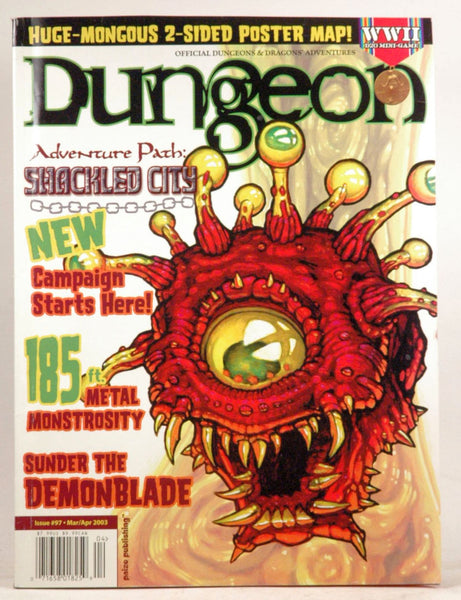Dungeon Magazine #97 Cauldron Adventure Path, by   