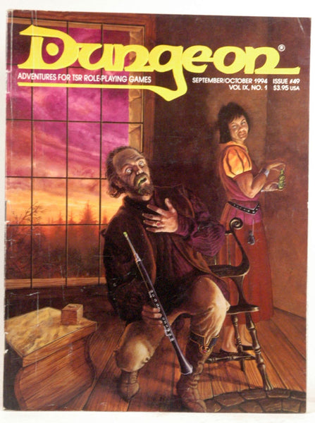 Dungeon Magazine Issue #49 (September/October 1994) (Dungeons & Dragons), by   