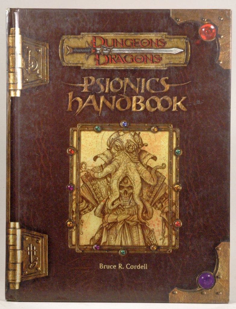 Psionics Handbook (Dungeons & Dragons d20 3.0 Fantasy Roleplaying), by Bruce R. Cordell  