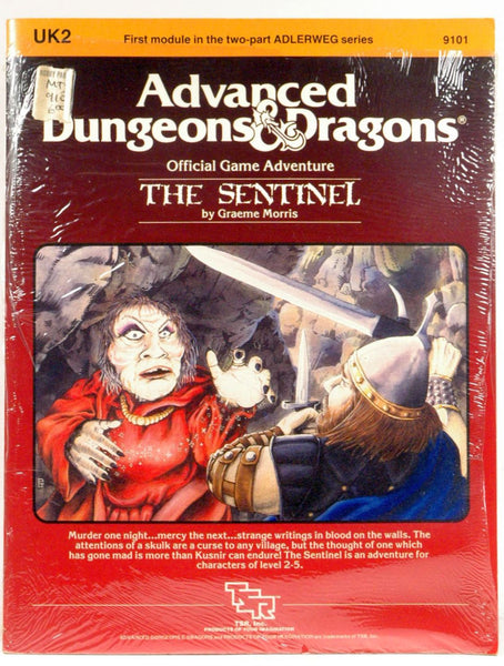 The Sentinel (Advanced Dungeons & Dragons module UK2), by Graeme Morris  