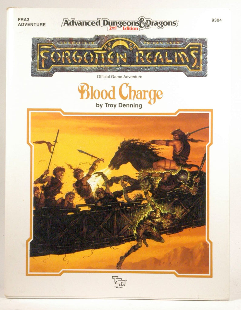 Blood Charge (AD&D/Forgotten Realms/Horde Module FRA3), by Denning, Troy  