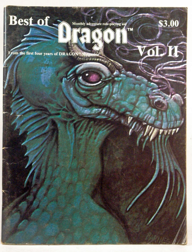 Best of Dragon Magazine vol. II (2) Monthly Adventure Role-Playing Aid, by   