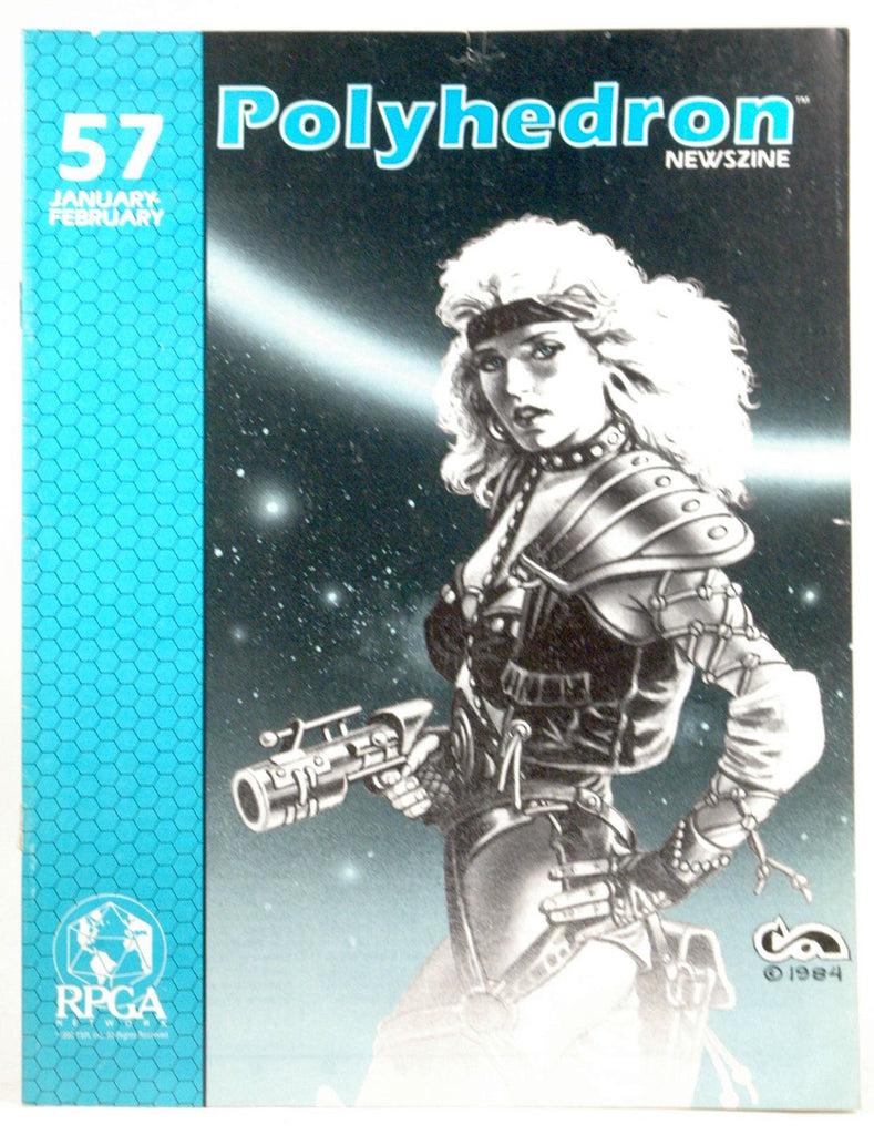 Polyhedron Newszine - Vol 11, No 1, Issue #57,  January, 1991, by Rabe, Jean (ed)  