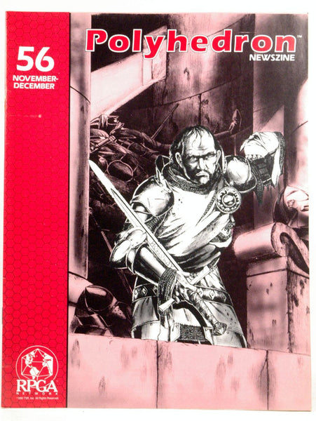 Polyhedron Newszine - Vol 10, No 6, Issue #56, November-December 1990, by Rabe, Jean (ed)  