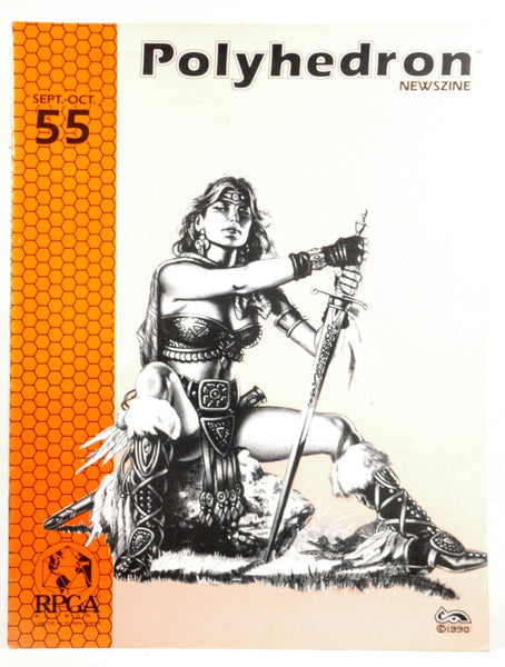Polyhedron Newszine - Vol 10, No 5, Issue #55, September 1990, by Rabe, Jean (ed)  