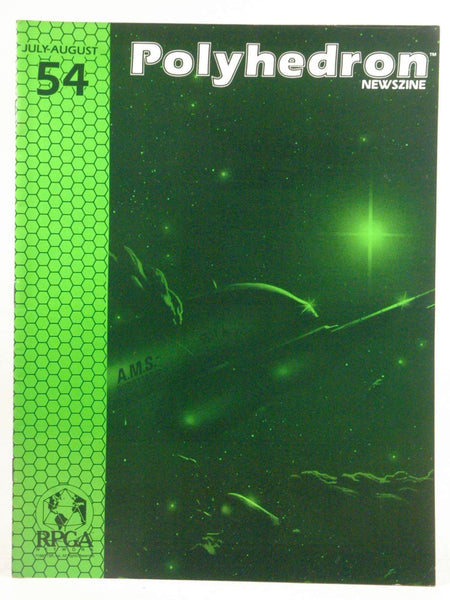 Polyhedron Newszine - Vol 10, No 4, Issue #54, July 1990, by Rabe, Jean (ed)  