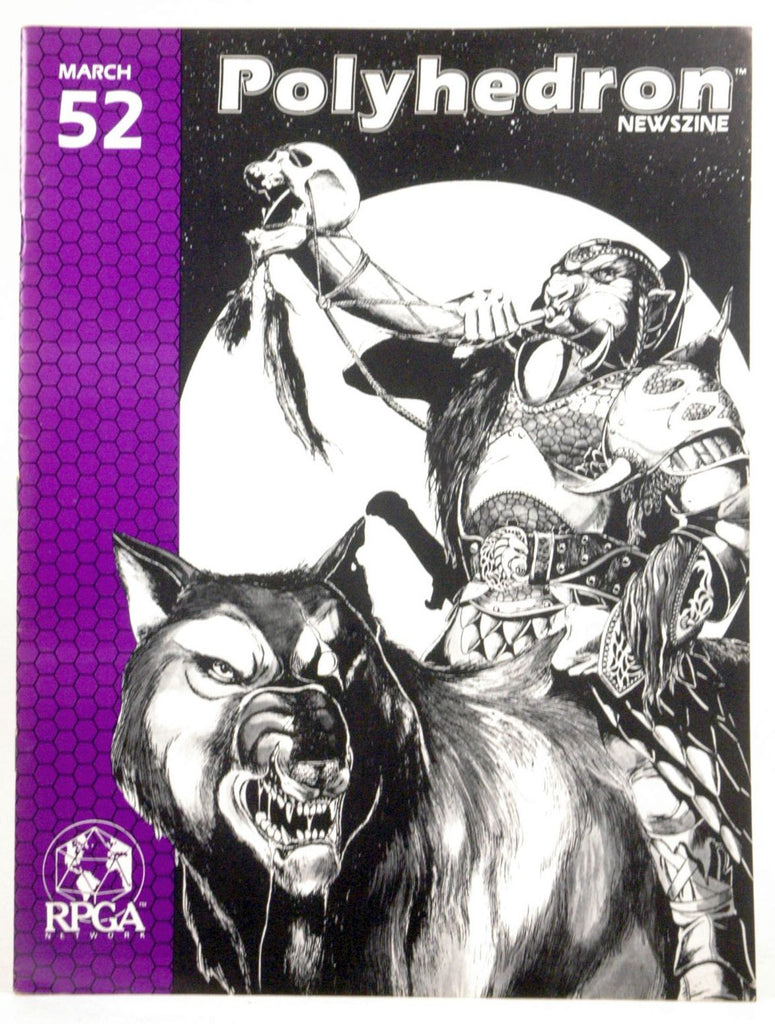 Polyhedron Newszine - Vol 10, No 2, Issue #52, March 1990, by Rabe, Jean (ed)  