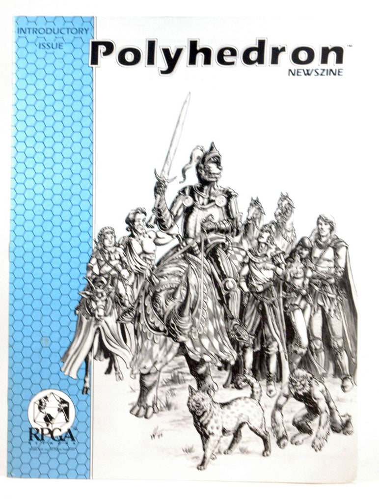 Polyhedron Newszine - Introductory Issue, by Rabe, Jean (ed)  