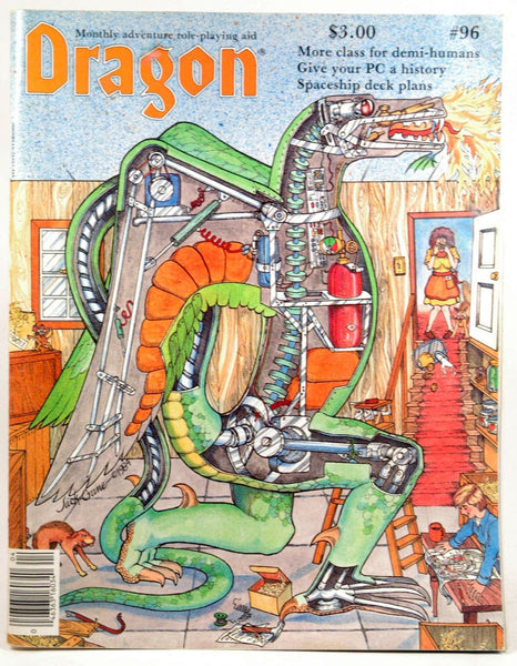 Dragon Magazine, No. 96, by Tsr  