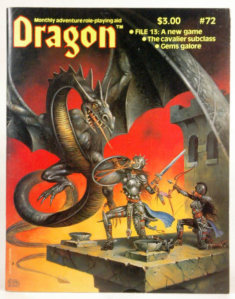 Dragon Magazine, No. 72, by   