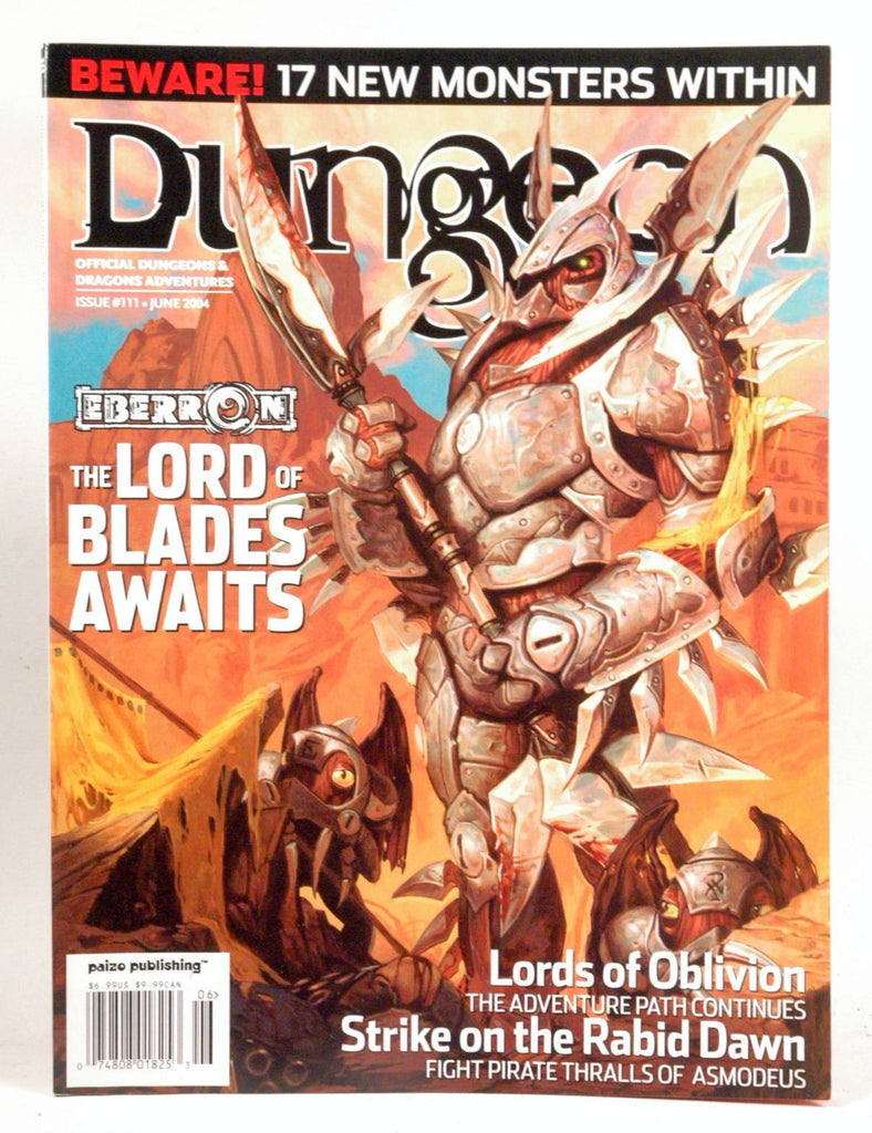 Dungeon Magazine #111 Lord of Blades, by   