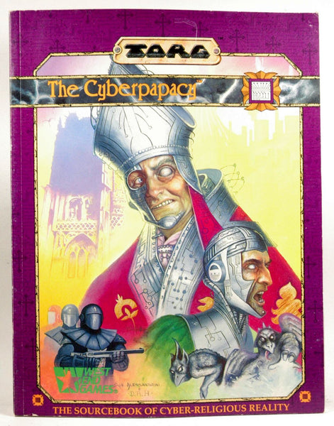Torg: The Cyberpapacy: The Sourcebook of Cyber-Religious Reality, by Jim Bambra  