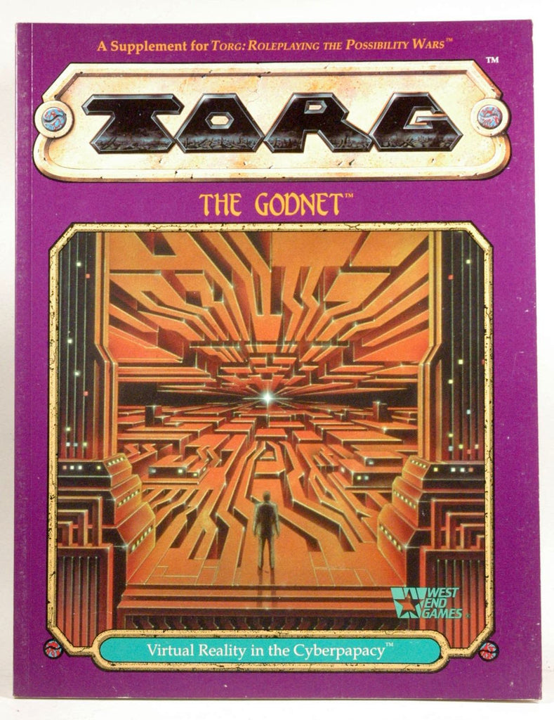 The GodNet: Virtual Reality in the Cyberpapacy (TORG: Roleplaying the Possibility Wars), by Jim Bambra  