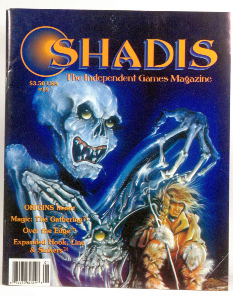 Gary Gygax's copy of Shadis Magazine #13 1994, by   