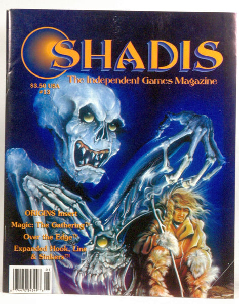 Gary Gygax's copy of Shadis Magazine #13 1994, by   