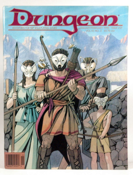 Dungeon Magazine, Issue 21, by   