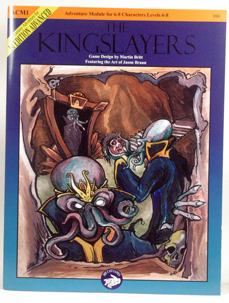 The Kingslayers (ACM1), by Martin Britt, Art by Jason Braun  First Edition