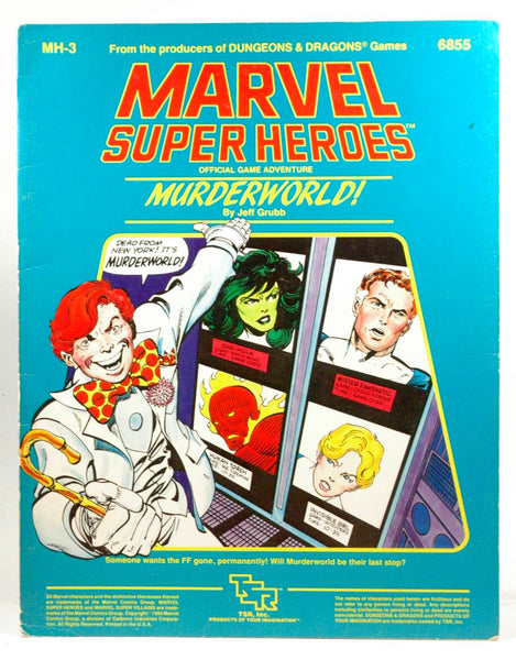 Murderworld! (Marvel Super Heroes module MH3), by Grubb, Jeff  