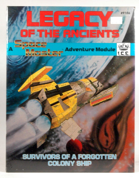Legacy of the Ancients (Space Master Science Fiction Gaming, Stock No. 9106), by   