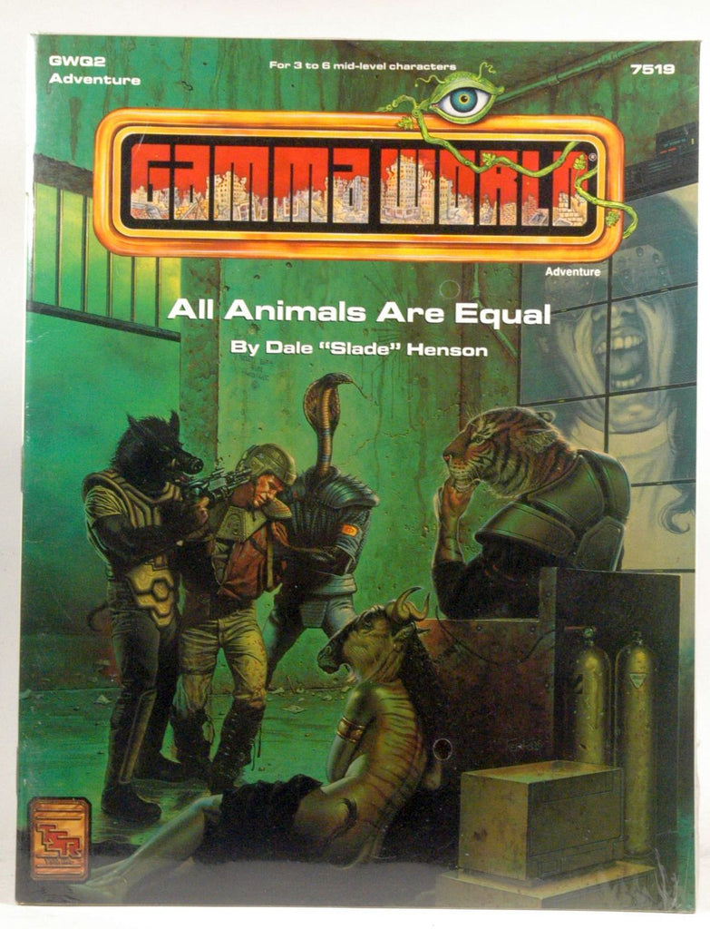 All Animals Are Equal (Gamma World Adventure GWQ2), by Henson, Dale  